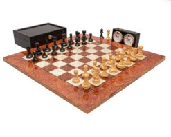 The Highgrove Ebony And Briarwood Luxury Chess Set -Chess Shop RCPB483 05