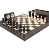 The Kings Cross Carved And Grey Erable Chess Set