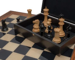 The 1849 Reproduction Staunton Ebony And Palisander Luxury Chess Set 11 The 1849 Reproduction Staunton Ebony And Palisander Luxury Chess Set -Chess Shop RCPB488 04