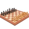 The Warwick Black And Mahogany Chess Set