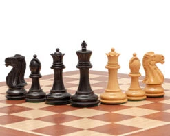 The Warwick Black And Mahogany Chess Set -Chess Shop RCPB492 04