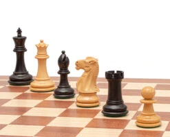 The Warwick Black And Mahogany Chess Set -Chess Shop RCPB492 06