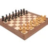 The Warwick Grand Black And Walnut Chess Set