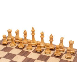 The Arundel Black And Walnut Classic Chess Set 9 The Arundel Black And Walnut Classic Chess Set -Chess Shop RCPB498 02
