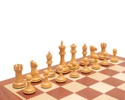 The Abingdon Black And Mahogany Chess Set 9 The Abingdon Black And Mahogany Chess Set -Chess Shop RCPB499 02