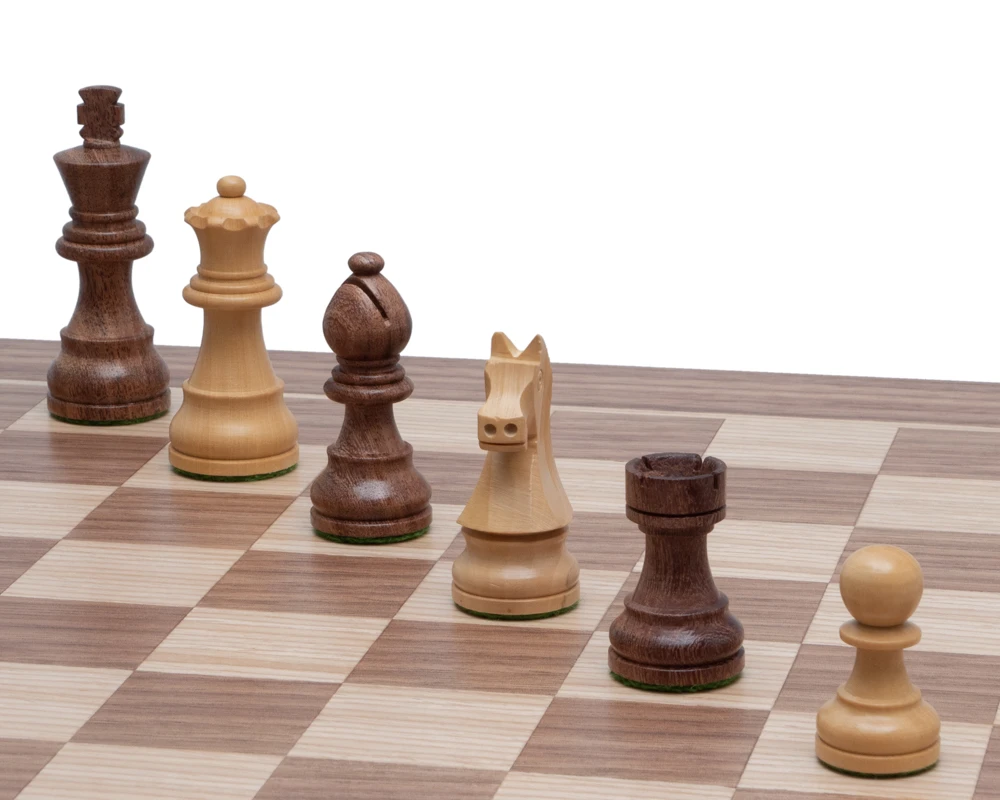 The Down Head Acacia And Walnut Chess Set 6 The Down Head Acacia And Walnut Chess Set - Image 6