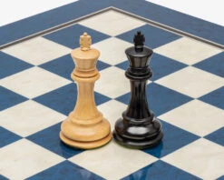 The Windsor Ebony And Blue Luxury Chess Set 12 The Windsor Ebony And Blue Luxury Chess Set -Chess Shop RCPB508 05