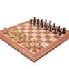 The Sovereign Black And Mahogany Staunton Chess Set