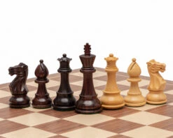 The Classic Rosewood And Walnut Luxury Staunton Chess Set -Chess Shop RCPB521 04