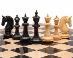 The Blackburne Ebony Luxury Chess Set -Chess Shop RCPB523 04