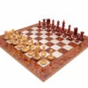 The Blackburne Padauk And Briarwood Luxury Chess Set