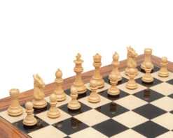 The Trapani Black Anegre, Palisander And Acacia Chess Set 9 The Trapani Black Anegre, Palisander And Acacia Chess Set -Chess Shop RCPB530 02