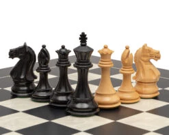 The Fierce Knight Black And Maple Chess Set -Chess Shop RCPB536 04