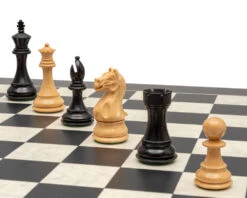 The Fierce Knight Black And Maple Chess Set -Chess Shop RCPB536 06