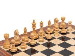 The Fierce Knight Black And Palisander Chess Set -Chess Shop RCPB537 02