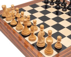 The Fierce Knight Black And Palisander Chess Set -Chess Shop RCPB537 05