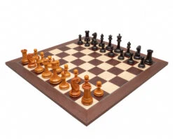 The JJ Cooke Edition Ebony And Montgoy Luxury Chess Set