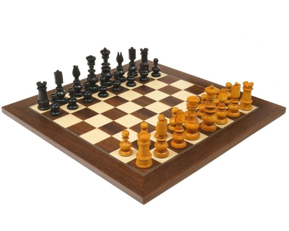 The Calvert Antique And Palisander Chess Set 1 The Calvert Antique And Palisander Chess Set