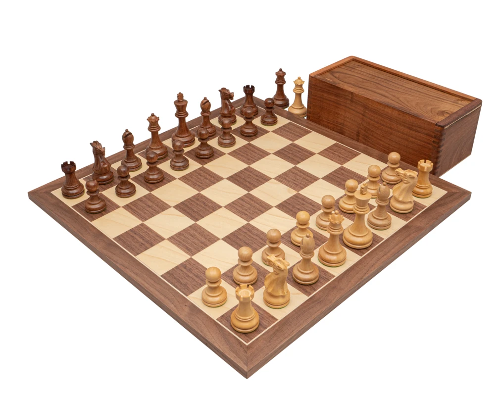 The Executive Sheesham And Maple Staunton Chess Set 1 The Executive Sheesham And Maple Staunton Chess Set