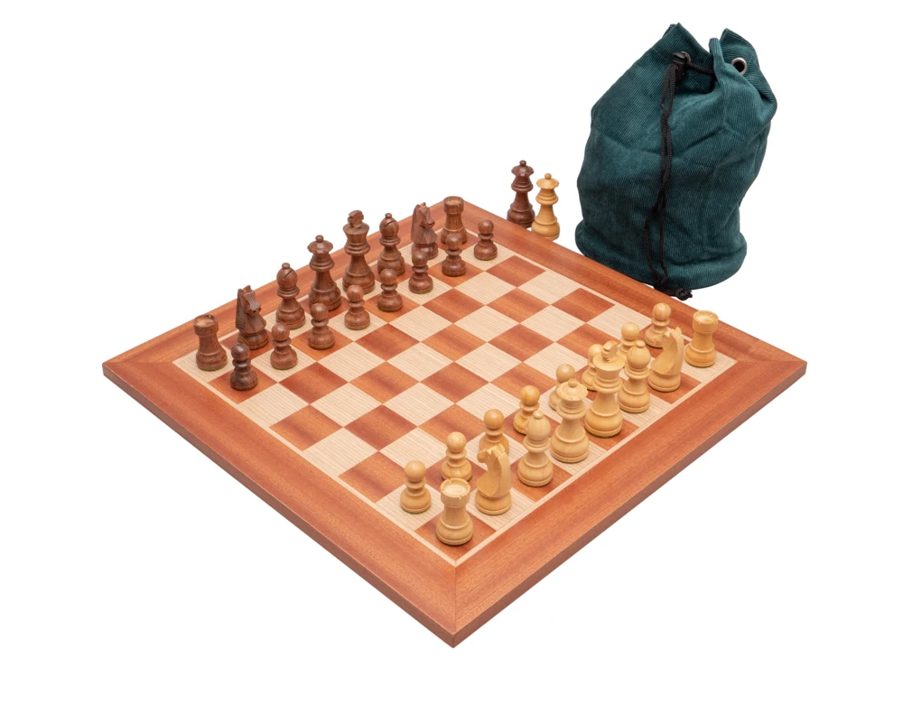 The Down Head Sheesham And Mahogany Chess Set 1 The Down Head Sheesham And Mahogany Chess Set