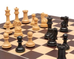 The Sovereign Ebony And Wenge Luxury Chess Set -Chess Shop RCPB549 03