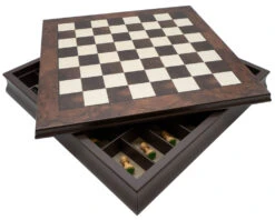 The Kingsclere Ebony And Walnut Luxury Chess Set -Chess Shop RCPB559 06