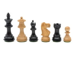 The Kingsclere Ebony And Walnut Luxury Chess Set -Chess Shop RCPB559 09