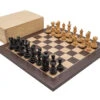 Jack's Fierce Knight Black And Wenge Compact Chess Set