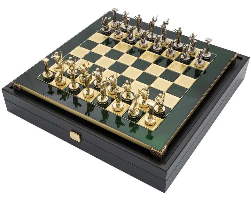 The Manopoulos 'Labours Of Hercules' Chess Set With Wooden Case - MEDIUM 7 The Manopoulos 'Labours Of Hercules' Chess Set With Wooden Case - MEDIUM - Image 7