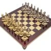 The Manopoulos Renaissance Chess Set With Wooden Case - MEDIUM