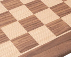 Manopoulos Walnut Chess Board 20 Inch (50 Cm) -Chess Shop WB50K 03